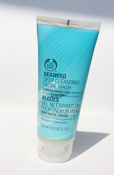 review facial deep wash Seaweed cleansing