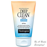 Neutrogena deep clean gentle scrub review