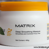 Matrix Biolage deep smoothing hair masque review