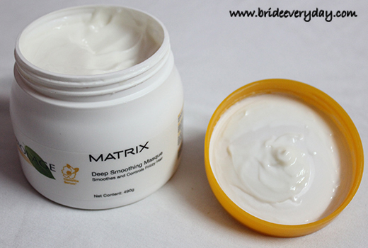 Matrix deep smoothing hair review