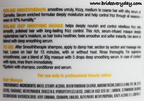 Matrix Biolage deep smoothing hair masque review | Be A Bride Every Day |  Canadian Beauty Blog | Indian Beauty Blog|Makeup Blog|Fashion Blog|Skin  Care Blog