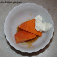 Papaya face pack for glowing and blemish free skin