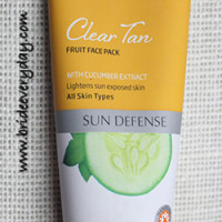 VLCC Sun Defense Clear Tan Fruit Face Pack Review