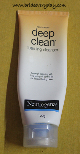 Neutrogena Deep Clean Foaming Cleanser Review