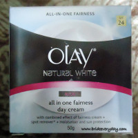 Olay Natural White Rich All-in-one Fairness Day Cream Review