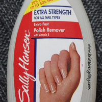 Sally Hansen Extra Strength Fast Polish Remover Review