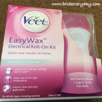 Veet Easy Wax Electrical Roll On Kit Review