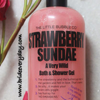 The Little Bubble Co Strawberry Sundae Bath & Shower Gel Review