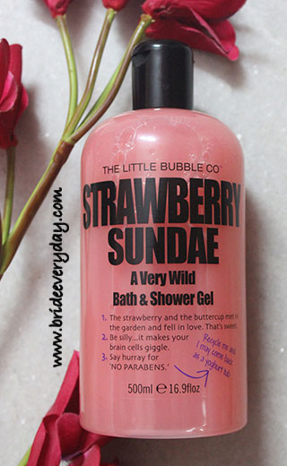 The Little Bubble Co Strawberry Sundae Bath & Shower Gel Review