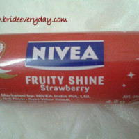 Nivea Fruity Shine Strawberry Lip Balm Review