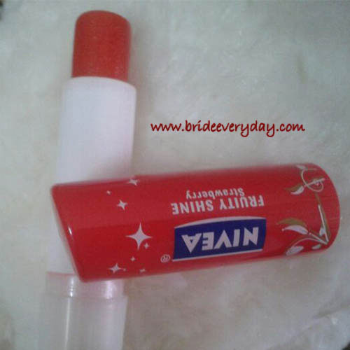 Nivea Fruity Shine Strawberry Lip Balm Review