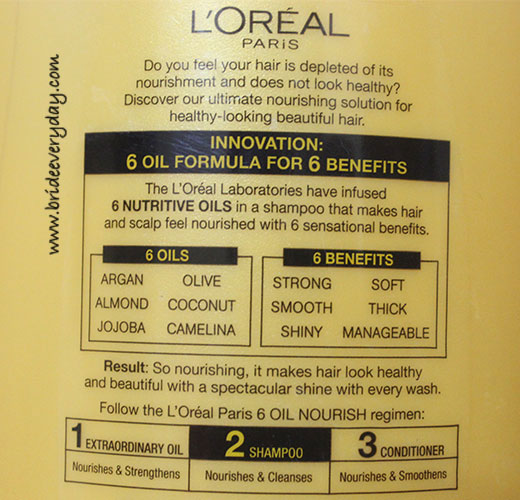 Loreal 6 Oil Nourishing Shampoo Review