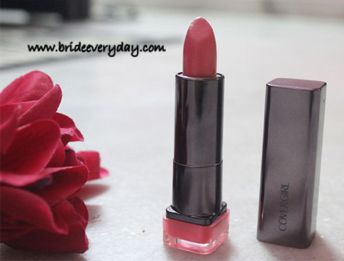 CoverGirl Lip Perfection Lipstick Temptress 400 Review, Swatch