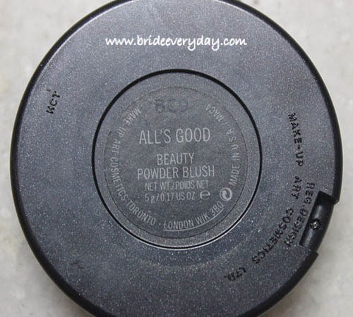 MAC Beauty Powder Blush All's Good Review, Swatch