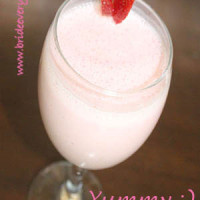 Low Fat Antioxidant Strawberry Smoothie