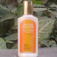 Jolen Sun Screen Lotion SPF 15 Review, Swatch