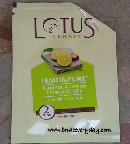 Lotus Herbals Natural Glow Skin Radiance Facial Kit Review