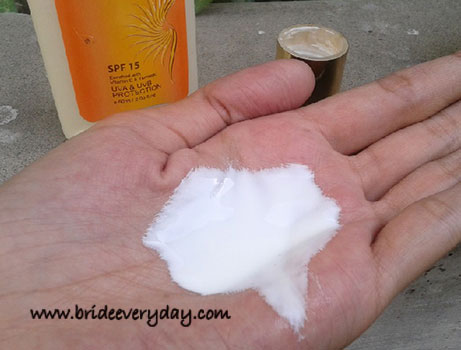 Jolen Sun Screen Lotion SPF 15 Review, Swatch