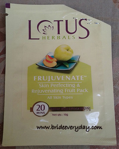 Lotus Herbals Natural Glow Skin Radiance Facial Kit Review