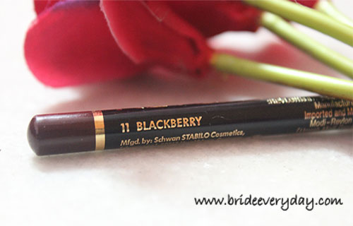 Revlon Lip Liner Pencil in Blackberry Review, Swatch