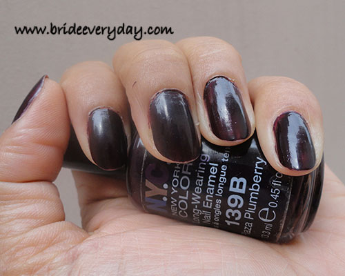 NYC (Plaza Plumberry) Nail Paint Shades In Brown