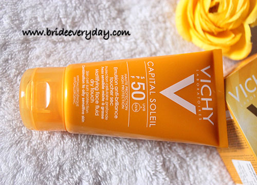 Vichy Capital Soleil SPF 50 Mattifying Face Fluid Dry Touch Review