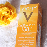 Vichy Capital Soleil SPF 50 Mattifying Face Fluid Dry Touch Review
