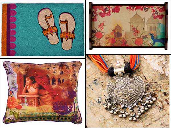 A Shopping Place Enriched With Contemporary Fusion of Traditional Indian Art