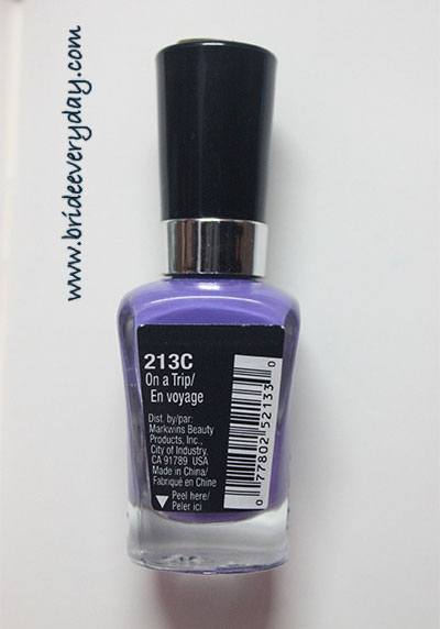 Wet n Wild Megalast Salon Nail Color- 213C On A Trip Review