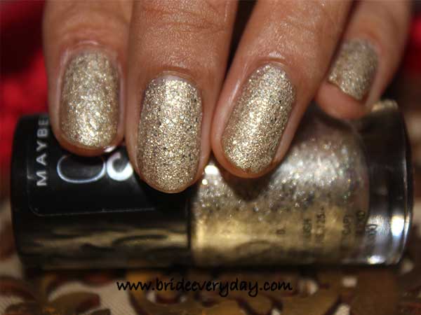 Maybelline Color Show Glitter Mania Nail Paint – All That Glitters (601) Review