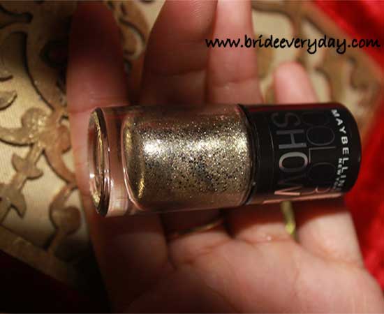 Maybelline Color Show Glitter Mania Nail Paint – All That Glitters (601) Review