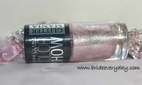 Maybelline Color Show Glitter Mania Nail Paint – Pink Champagne (607) Review