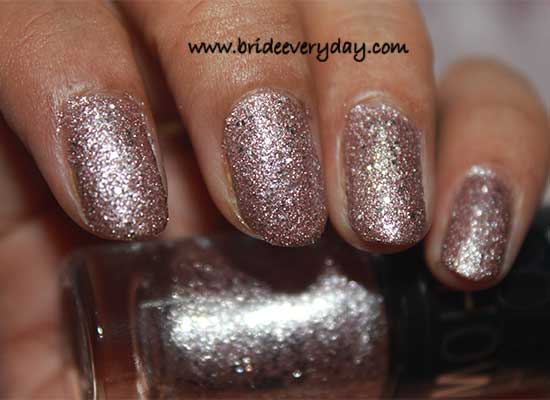 Maybelline Color Show Glitter Mania Nail Paint – Pink Champagne (607) Review