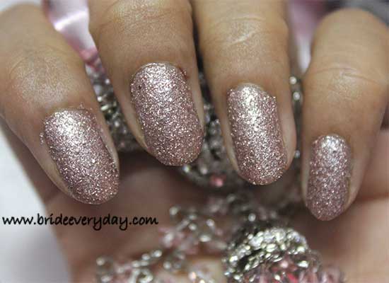 Maybelline Color Show Glitter Mania Nail Paint – Pink Champagne (607) Review