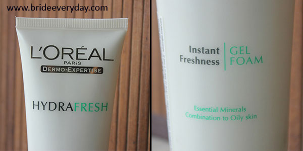 Loreal Paris Hydrafresh Instant Freshness Gel Foam Face Wash Review