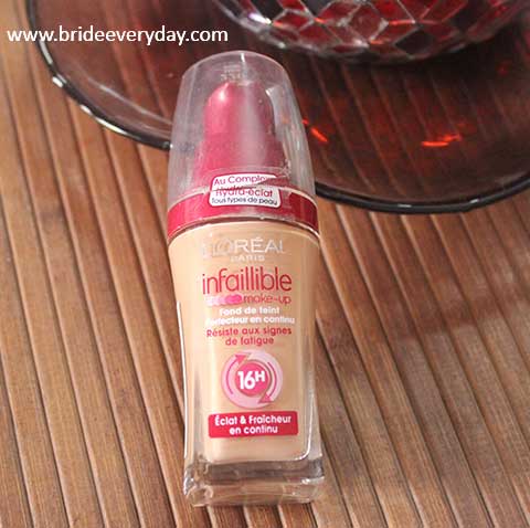 Loreal Paris Infaillible Makeup Lasting Perfecting Foundation in Sable Sand (220) Review