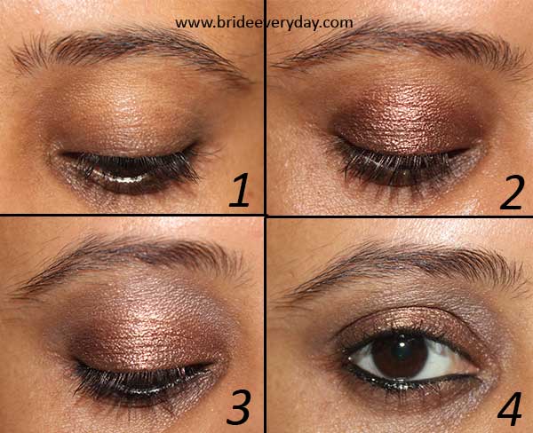 Eye Makeup Tutorial Metallic Copper