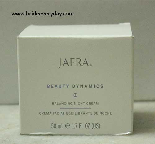 JAFRA Beauty Dynamics Balancing Night Cream Review Swatch