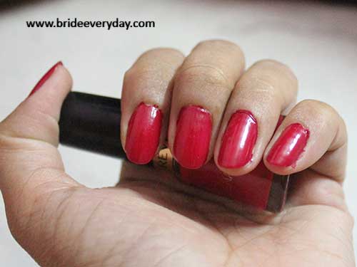 7. "Snowy Blush" Nail Enamel by Revlon - wide 1