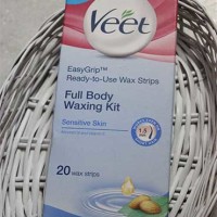 Veet Ready to Use Wax Strips Full Body Waxing Kit for Sensitive Skin Review