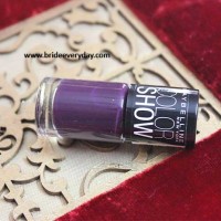 Maybelline Color Show Nail Polish Crazy Berry Review Swatch