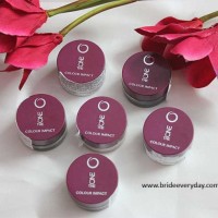 Oriflame The One Color Impact Cream Eyeshadow Swatches