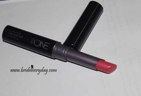 Oriflame The ONE Color Unlimited Lipstick Absolute Blush Review Swatch