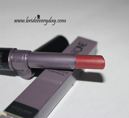 Oriflame The ONE Colour Unlimited Lipstick Mocha Intensity Review Swatch