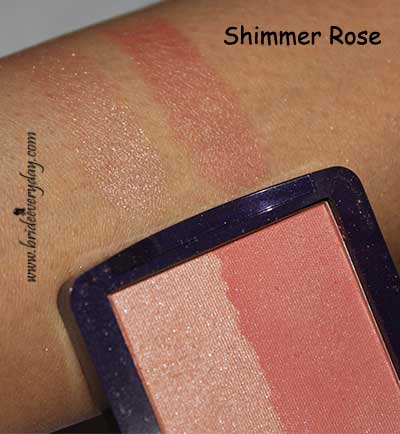 First Glimpse Oriflame The One Illuskin Blush Swatches