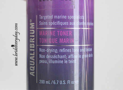 H2O Plus Aqualibrium Marine Toner Review
