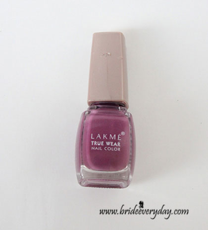 Lakme True Wear N236 FreeSpirit Nail Polish Review Swatch