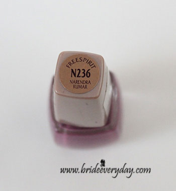 Lakme True Wear N236 FreeSpirit Nail Polish Review Swatch