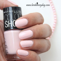 Maybelline Color Show Nail Polish Constant Candy 401 Review Swatch