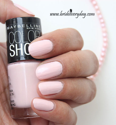 Maybelline Color Show Nail Polish Constant Candy 401 Review Swatch